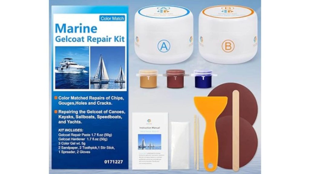 Best gelcoat repair kit for boats - the marine gel coat kit description tools