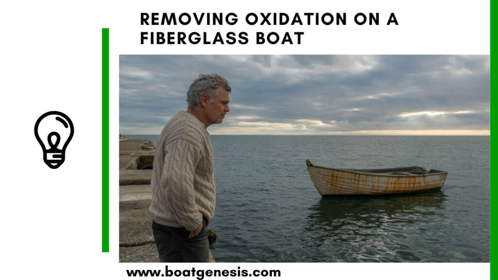 removing oxidation on a fiberglass boat - featured image