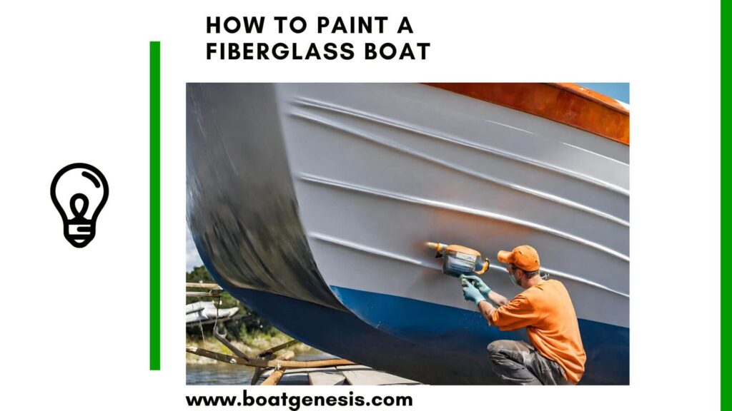 How to paint a fiberglass boat - Featured image