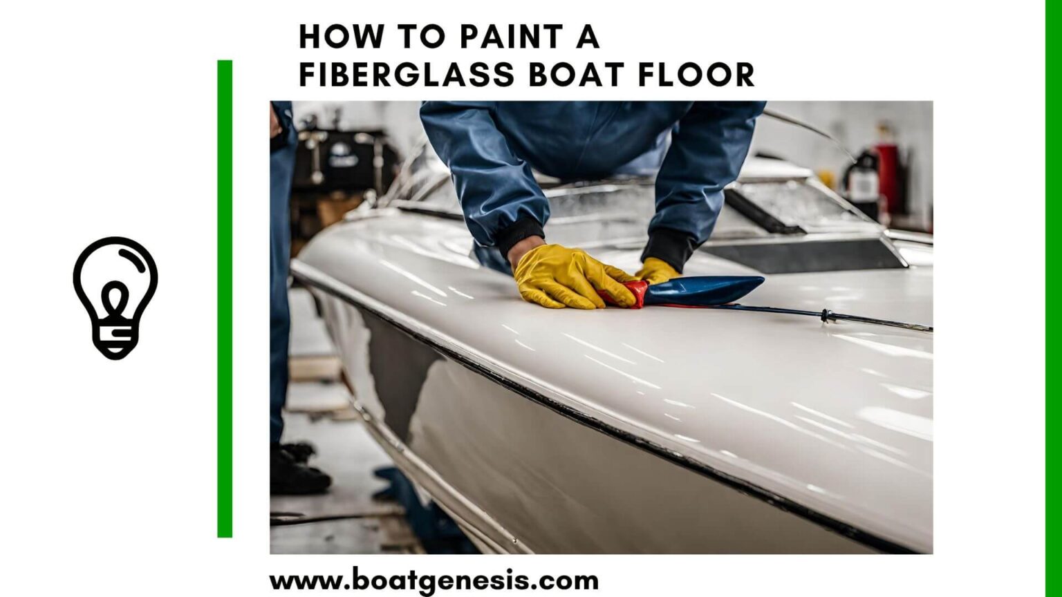 How To Paint A Fiberglass Boat Floor? Boat Genesis