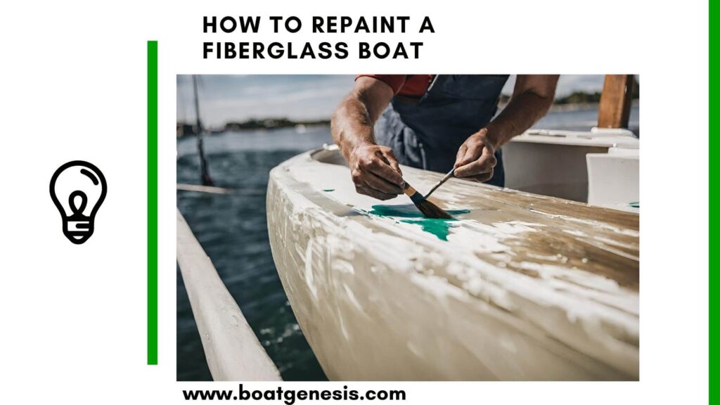 How to repaint a fiberglass boat - featured image