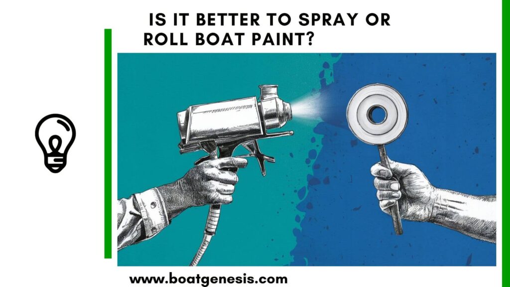 is it better to spray or roll boat paint - featured image