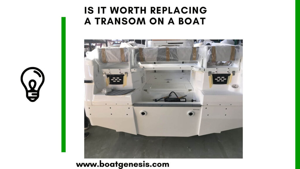 is it worth replacing a transom on a boat - featured image