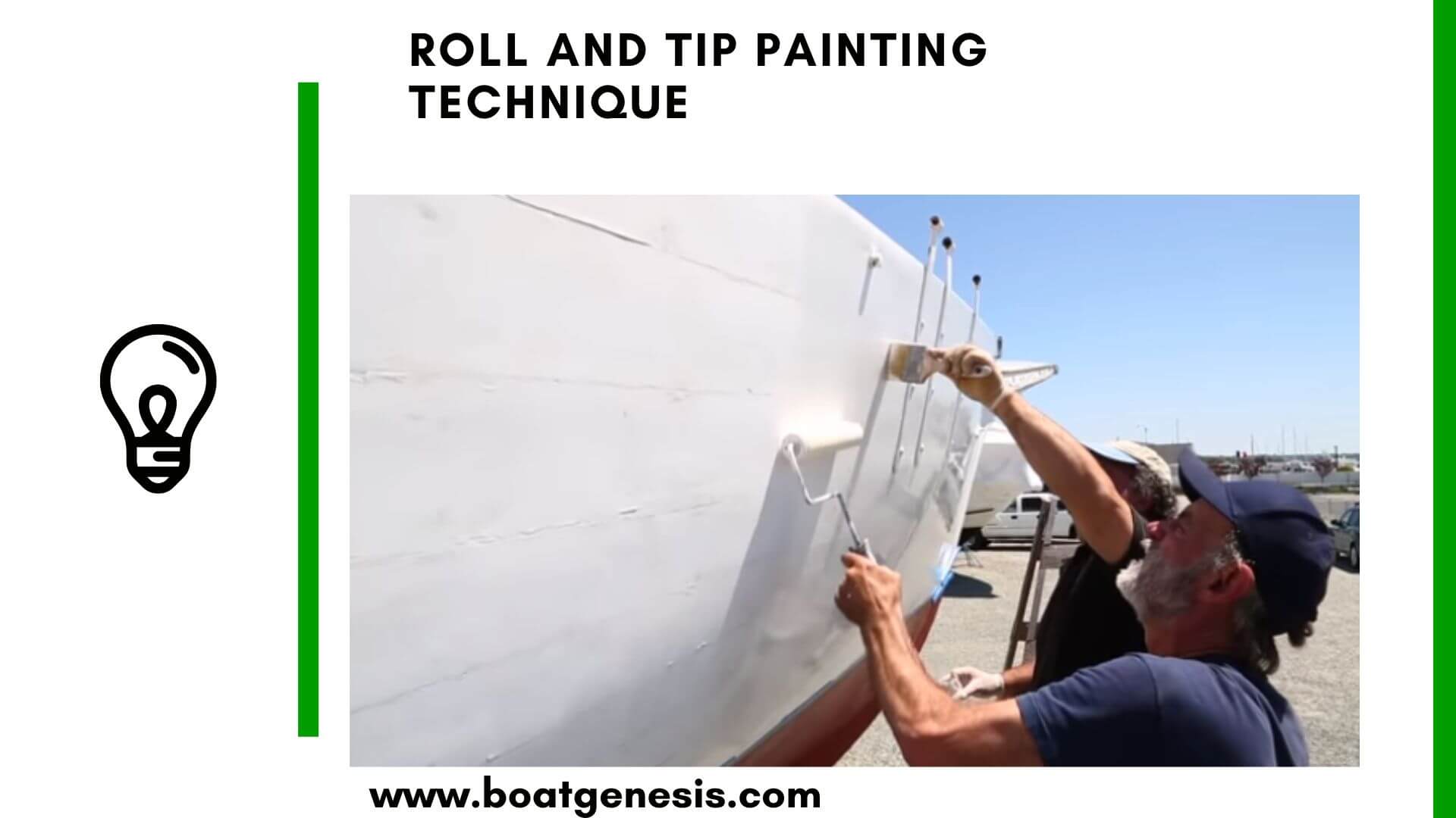 Roll And Tip Painting Technique Everything You Should Know Boat Genesis