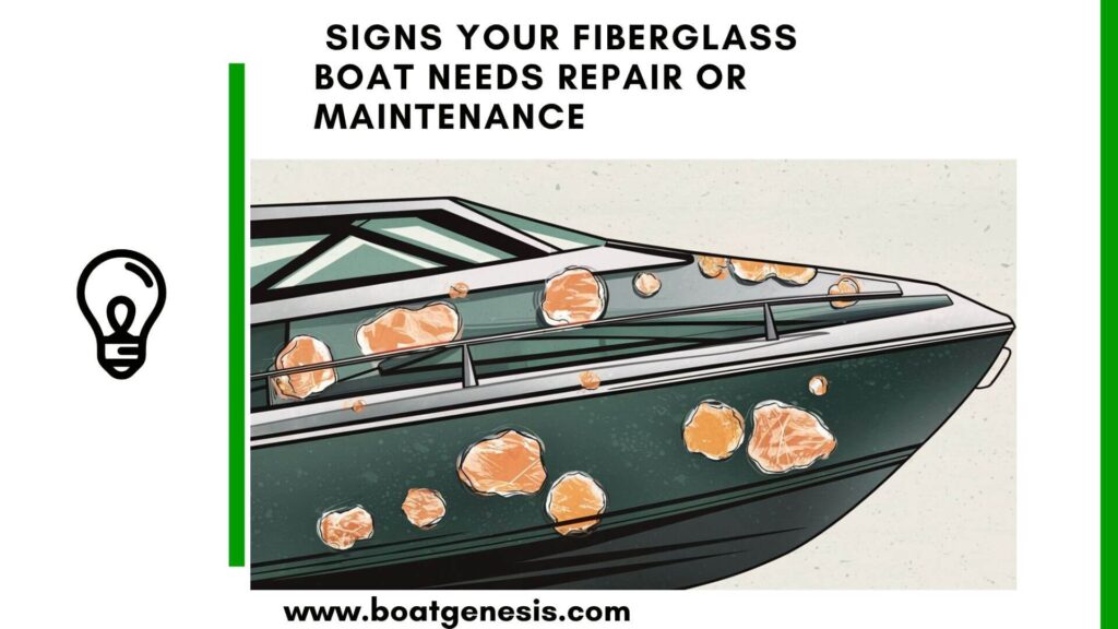 signs your fiberglass boat need repair or maintenance - featured image