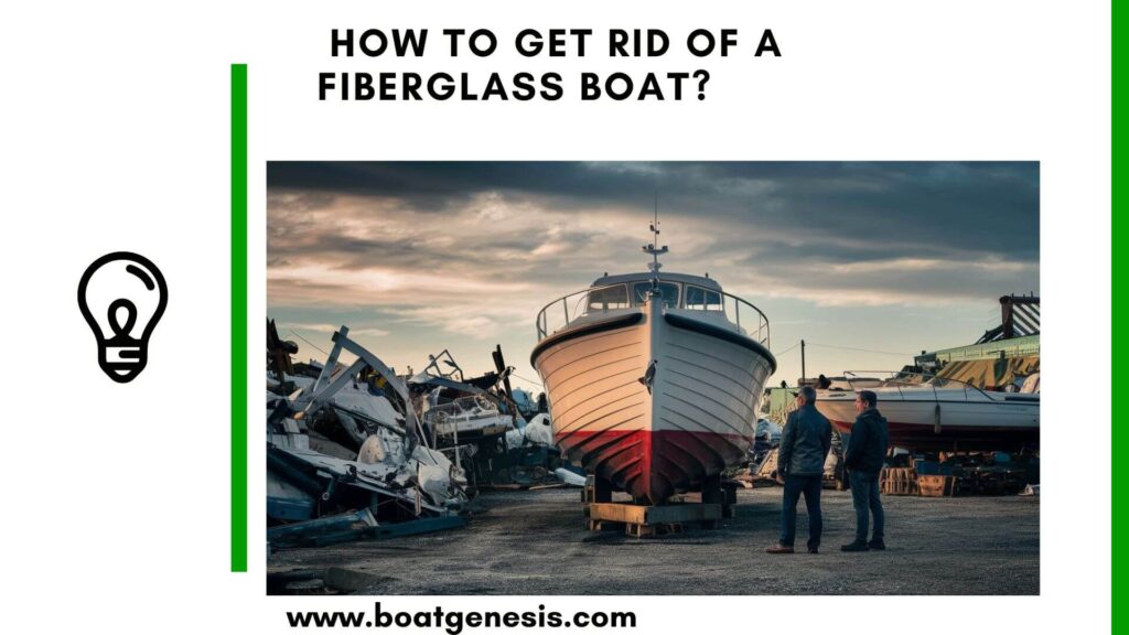 how to get rid of a fiberglass boat - featured image