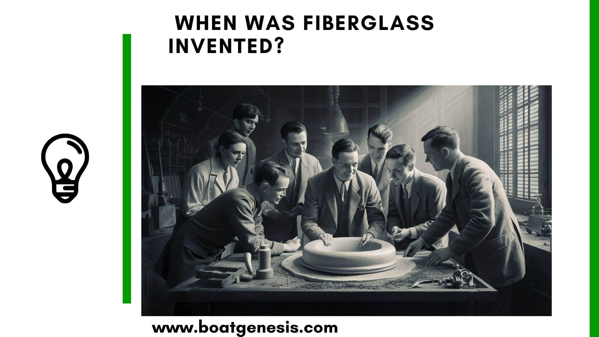 When Was Fiberglass Invented? Everything Revealed! Boat Genesis