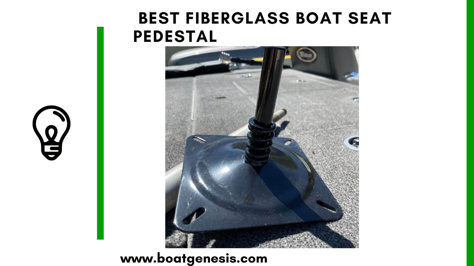 Best Fiberglass Boat Seat Pedestal/Base Top 7 Ranked Boat Genesis