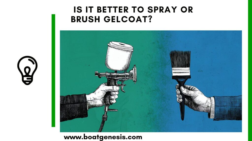 is it better to spray or brush gelcoat - Featured image