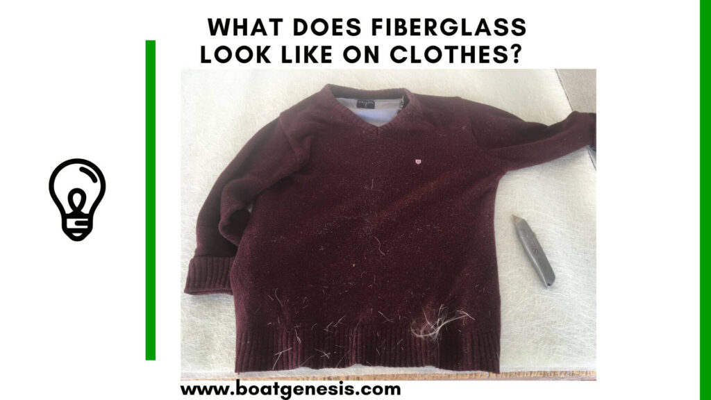 What does fiberglass look like on clothes - featured image
