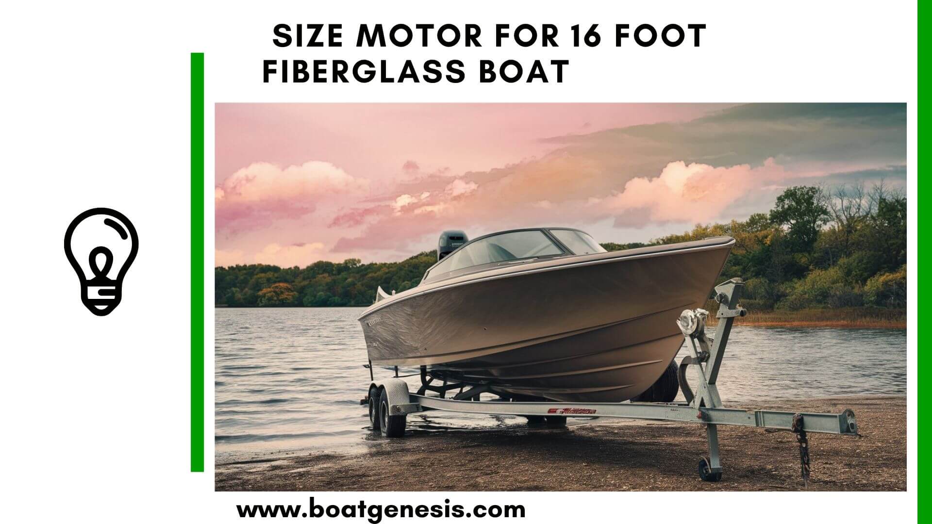 What Size Motor For 16 Foot Fiberglass Boat? (Revealed!) | Boat Genesis