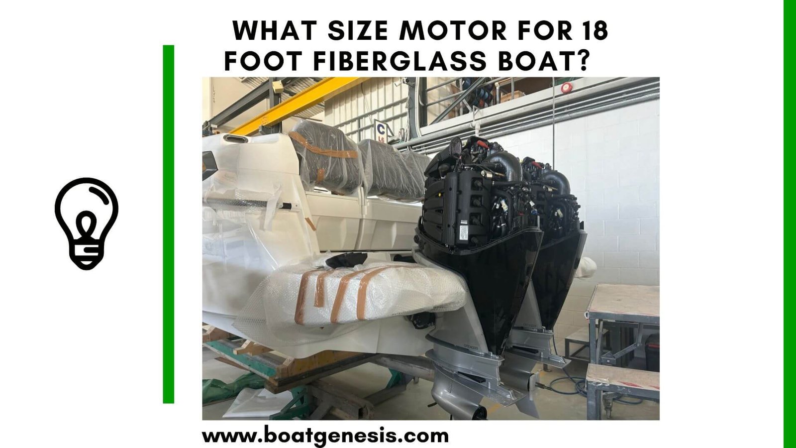 What Size Motor For 18 Foot Fiberglass Boat? | Boat Genesis