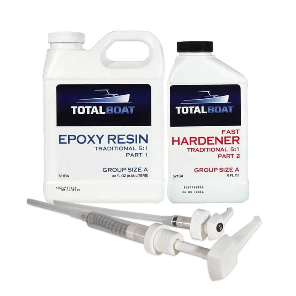 Best epoxy resins for fiberglass: totalboat 5:1 marine epoxy