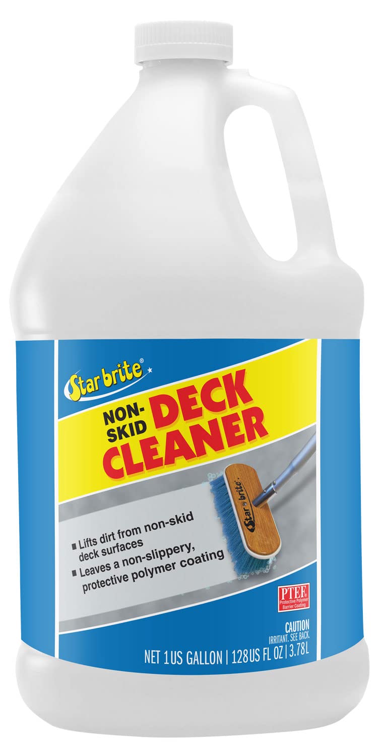 best uv protectants for fiberglass boat: non skid deck cleaner