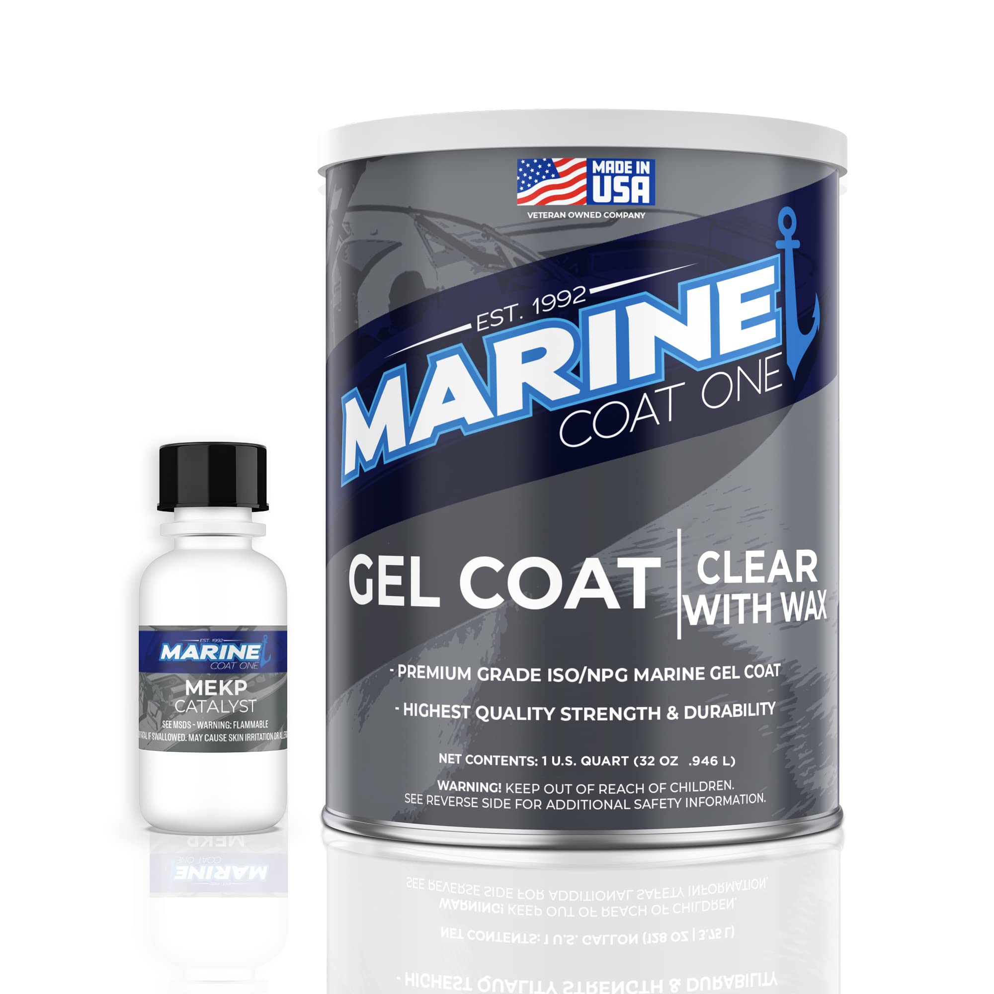 Marine coat one premium gel coat kit