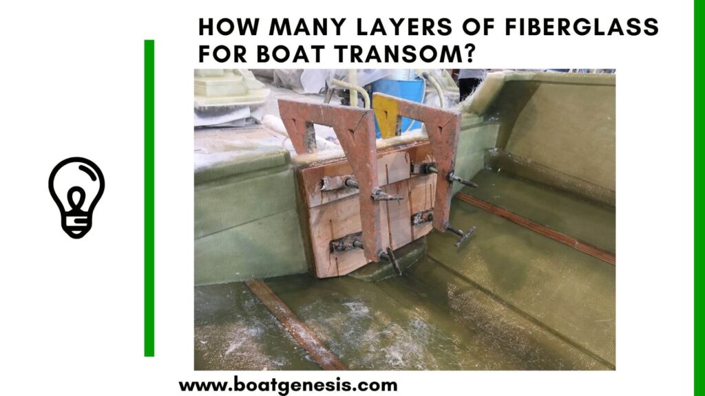 how many layers of fiberglass for boat transom - featured image