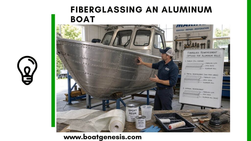 Can you fiberglass an aluminum boat - featured image